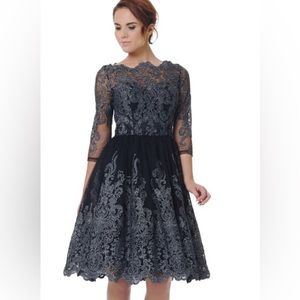 Chichi London UK size 10 formal black dress